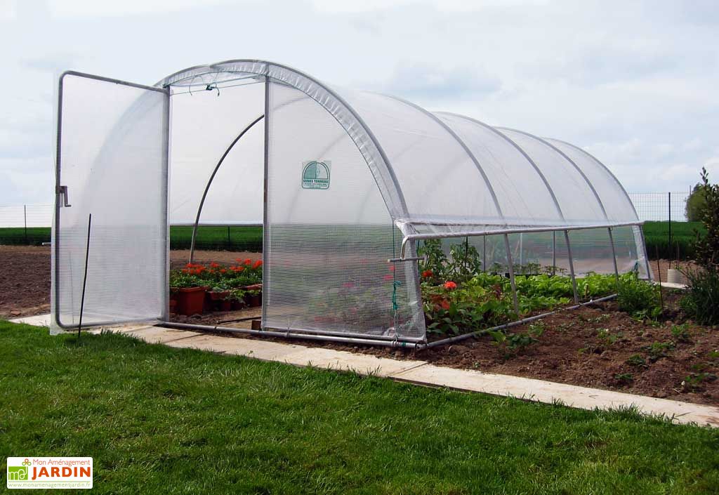 Serre Tunnel Mini (3,70x6) tunnel maxi 370 x 600 cm Tonneau