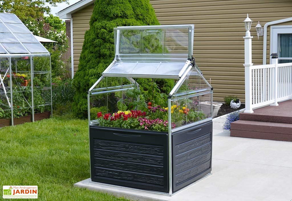 Mini Serre De Jardin En Aluminium Et Polycarbonate Plant Inn 118