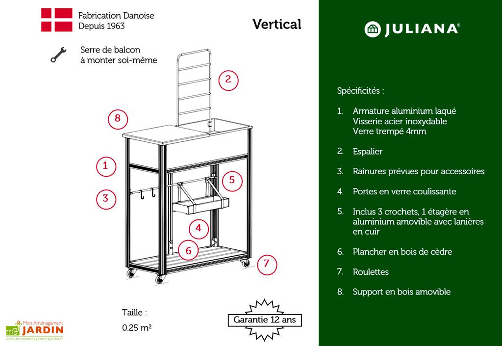 mini serre de jardin table a jardiner juliana vertical juliana