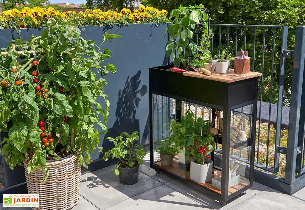 mini serre de jardin table a jardiner juliana vertical juliana