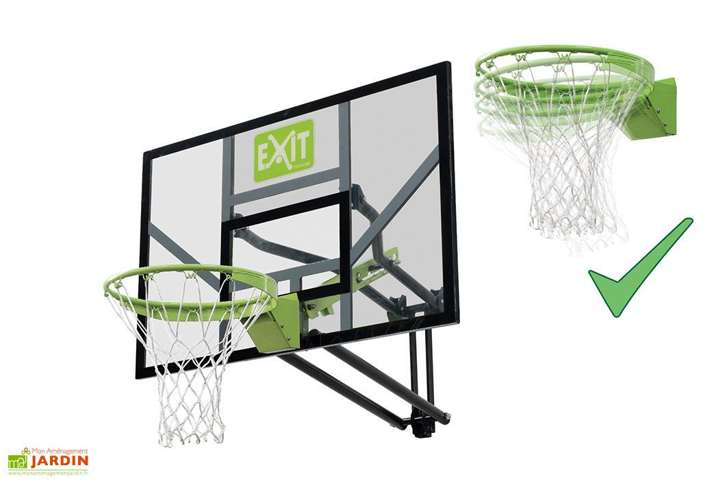 Panier de Basket Mural Réglable en Hauteur Galaxy Spécial Dunk - Exit Toys