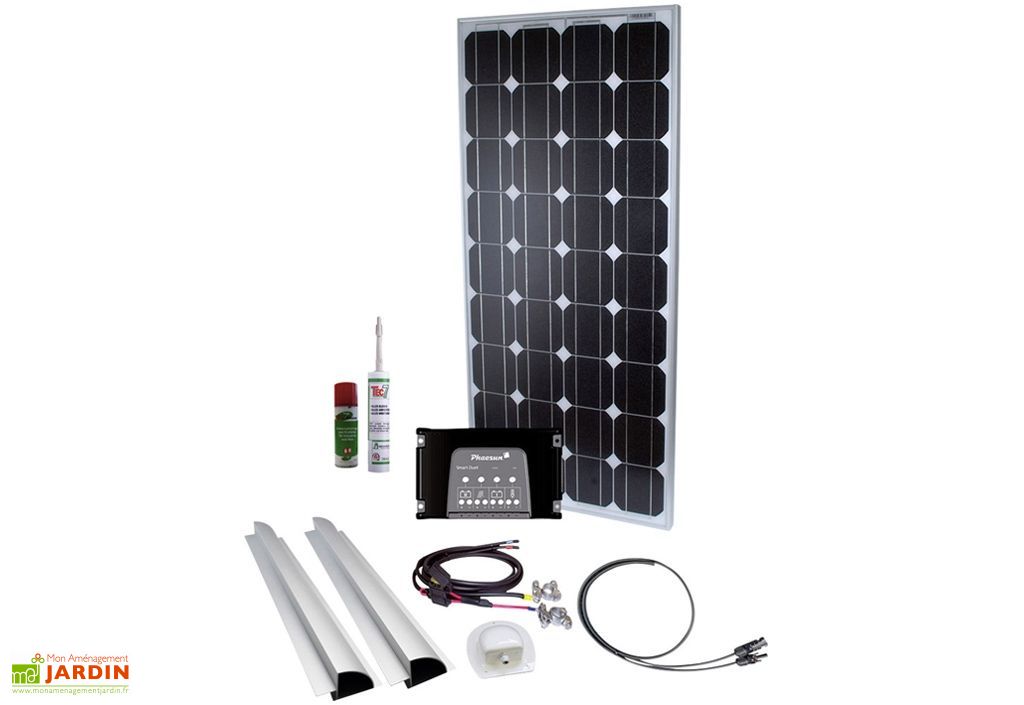 panneau solaire 90w 12v