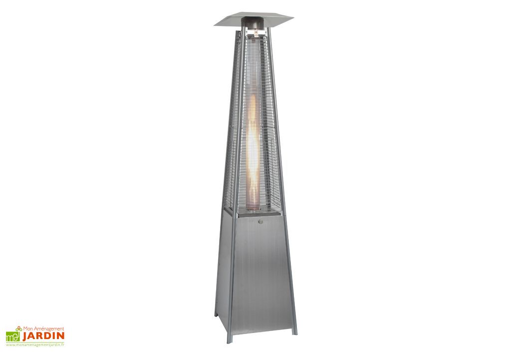 Chauffage A Gaz Exterieur En Inox A Forme Pyramidale Wilsa