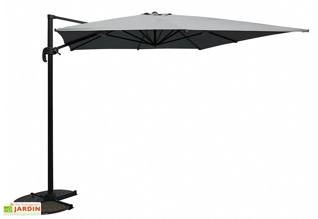 Parasol Déporté Aluminium et Polyester Beausoleil ...