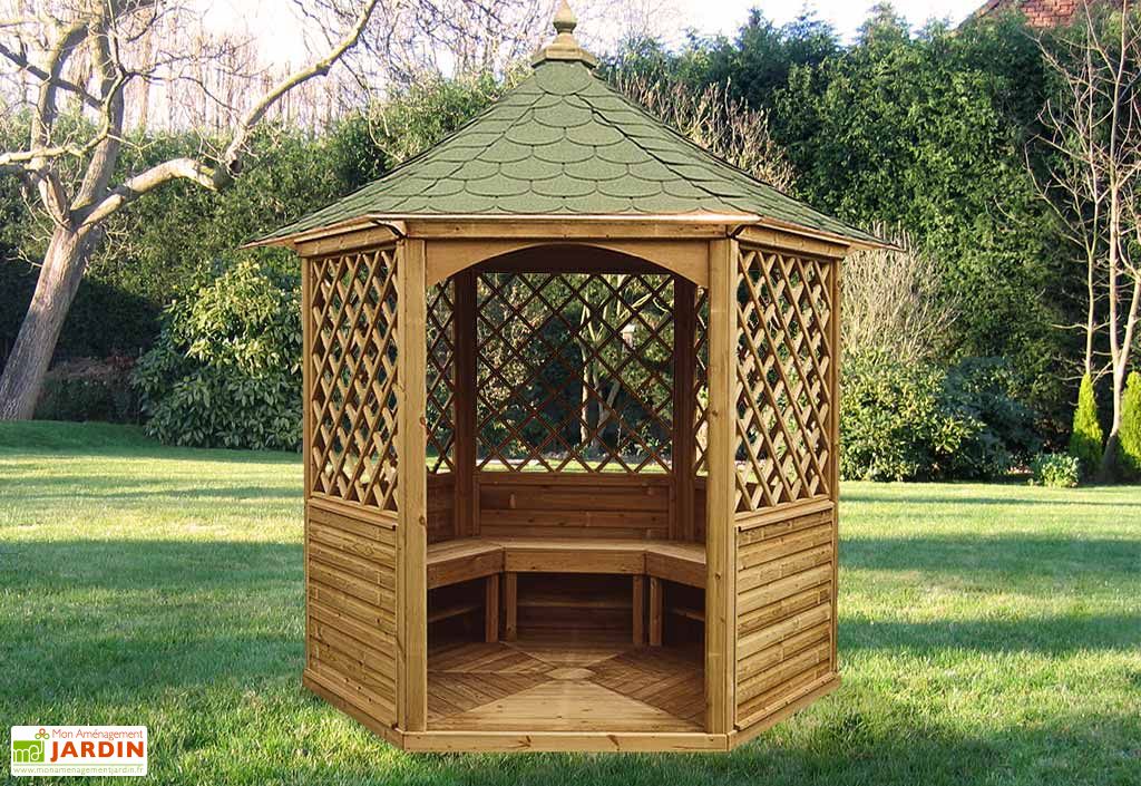 Kiosque de jardin - Mon Aménagement Jardin