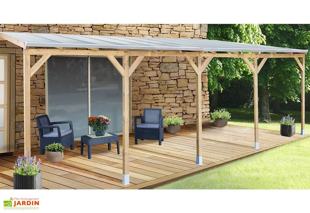 pergola bois adossée pergola en bois trait 233 autoclave avec polycarbonate 6mm 3x7 4m chal 234 t jardin pergola bois adossée pergola en bois trait 233 autoclave avec polycarbonate 6mm 3x7 4m chal 234 t jardin