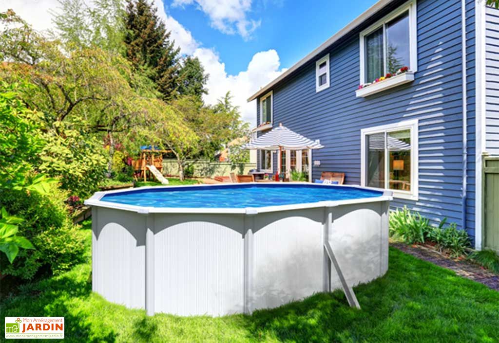 Piscine En Metal Hors Sol Ovale Saphir 515x390cm Accessoires Trigano