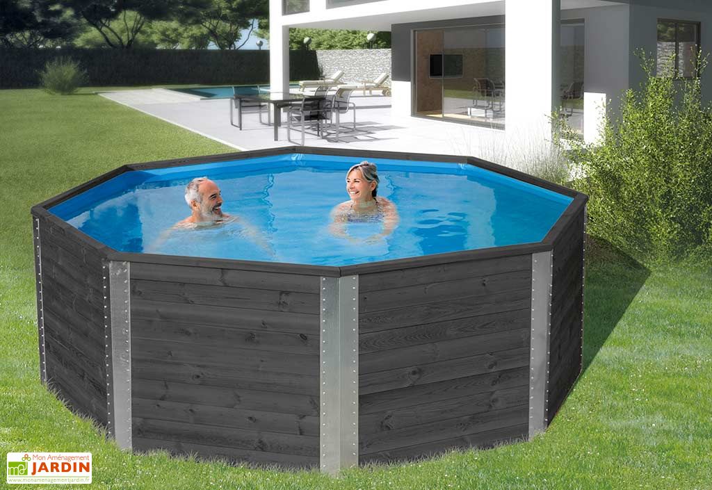 Piscine Bois Hors Sol Capri 114 M3 D397 Weka