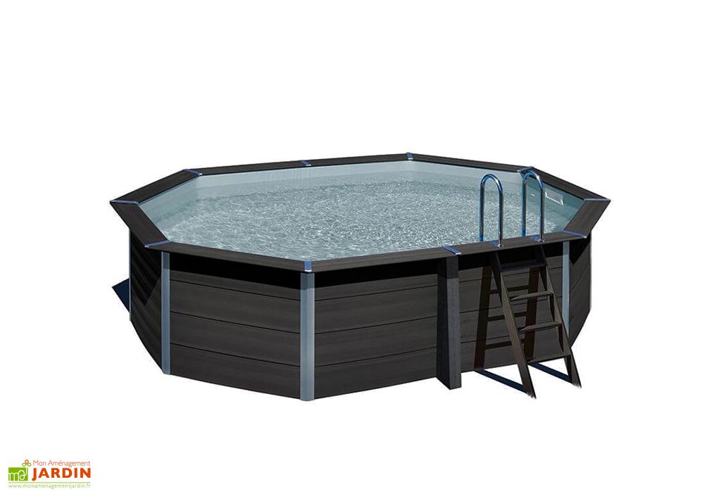piscine hors sol en composite et acier granville 4 30 x 5 90 m