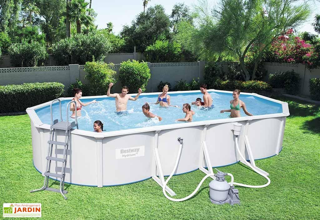 Amenagement Piscine Hors Sol Acier. Awesome Amenagement ...