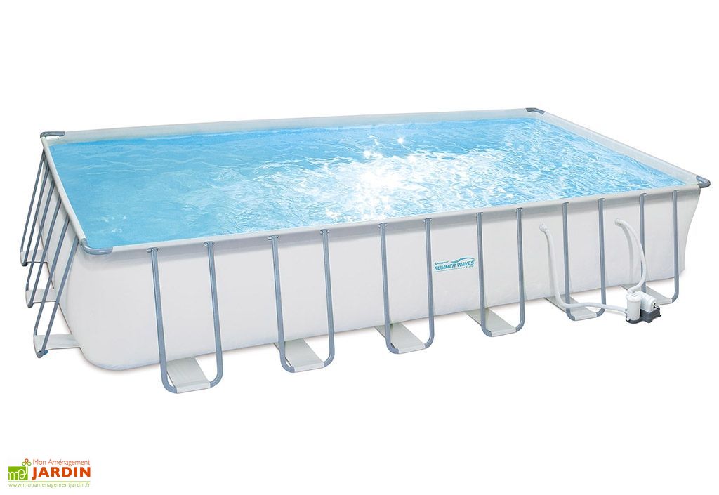 Grande Piscine Tubulaire Rectangulaire