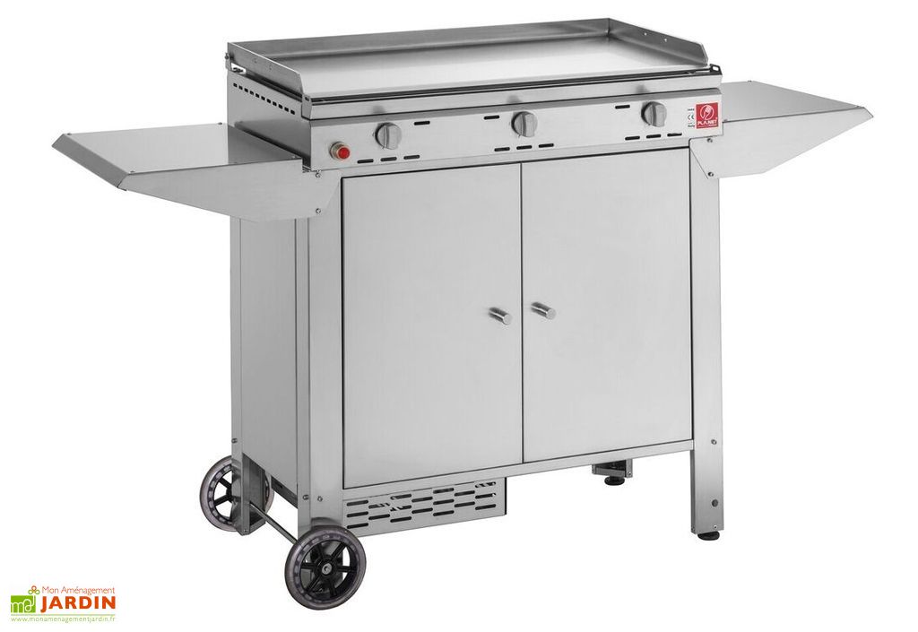 Plancha En Inox A Gaz