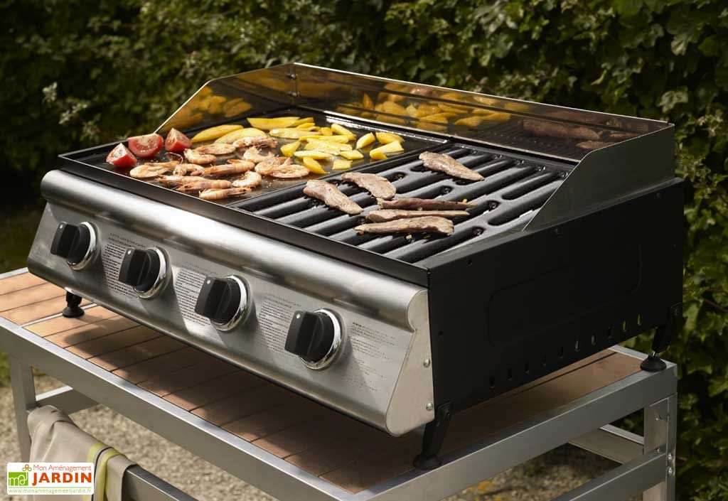 barbecue a gaz a poser
