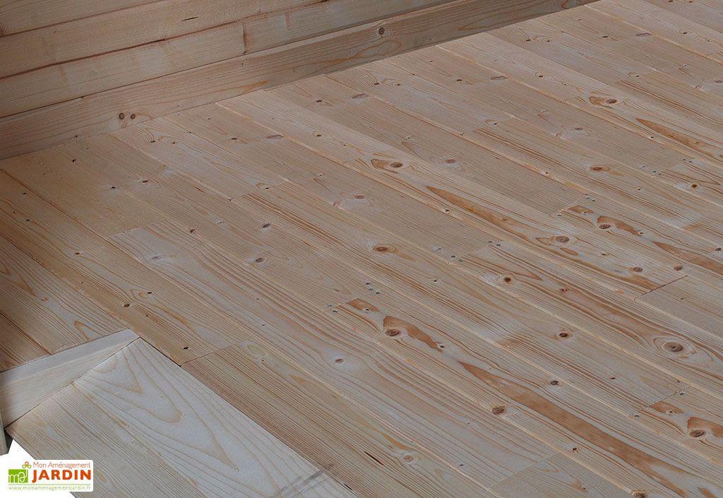 Plancher Pour Abri De Jardin En Bois D Epicea Traite Qube 9 M