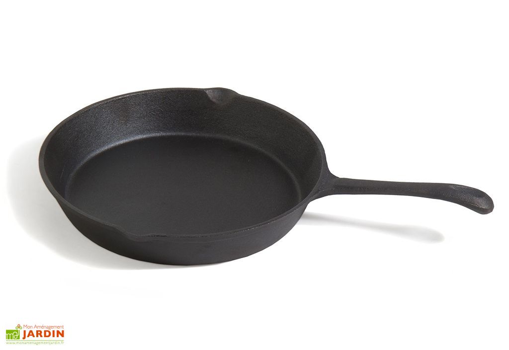 Poêle en Fonte Naturelle 3 Dimensions Cookking