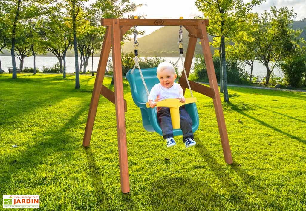 Portique Balancoire Pour Bebe En Bois De Hemlock Axi Portique Balancoire Pour Bebe En Bois De Hemlock Axi