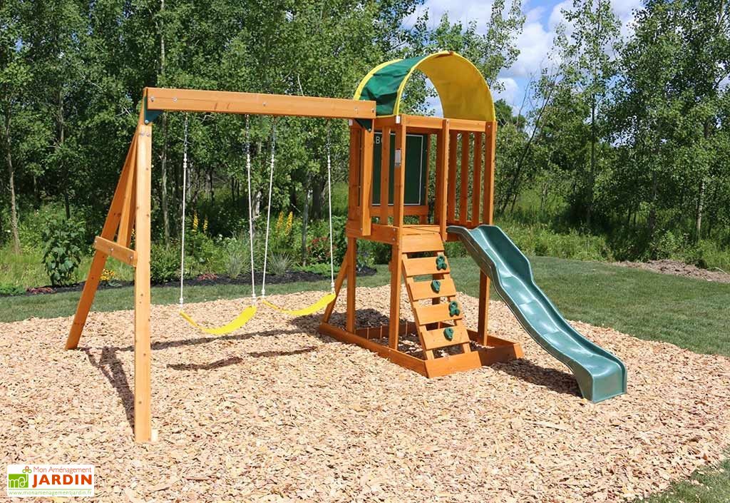 Jeux D Exterieur Aire De Jeux Portique Mon Amenagement Jardin