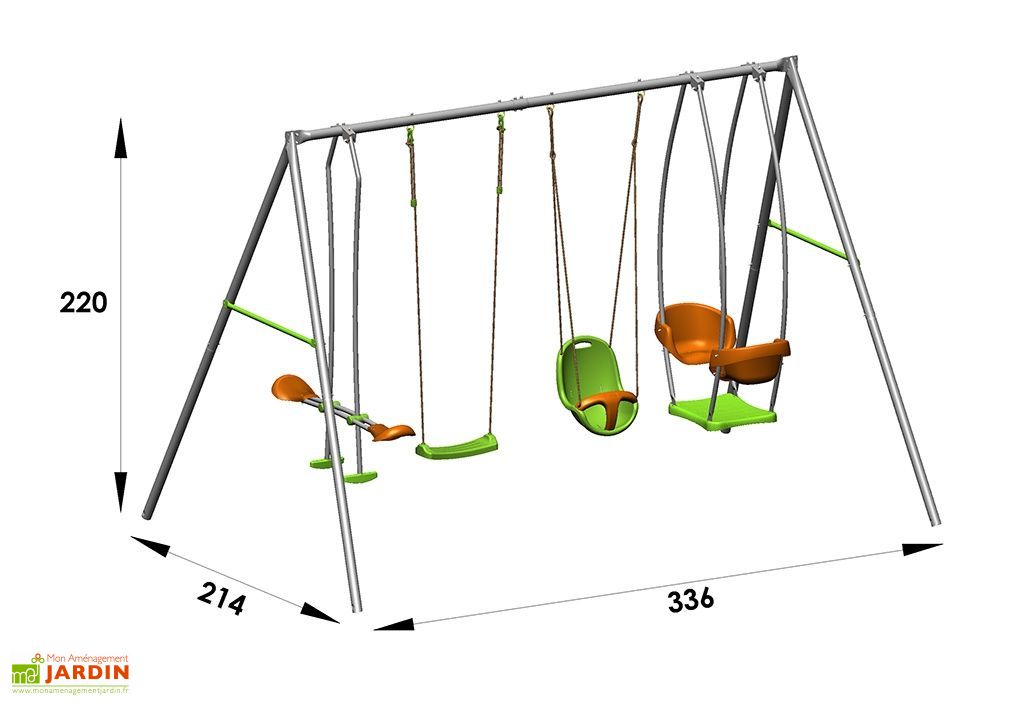 Portique Balancoire Metal Axion 2 m Luca Siege Bebe Trigano Portique Balancoire Metal Axion 2 m Luca Siege Bebe Trigano