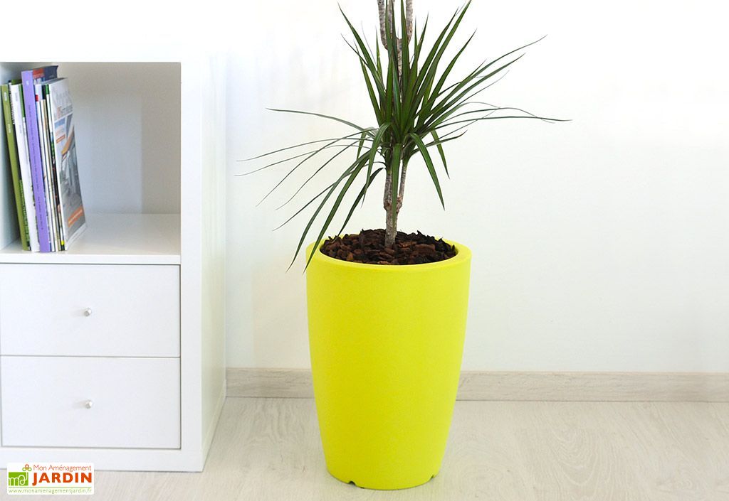 pot de fleurs polyethylene hydra h50 o36 pls coloris farmet new