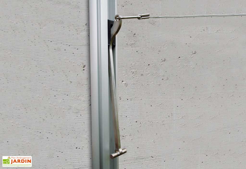 Pied Fixation Voile Ombrage Profile Mural Pour Voile D Ombrage Ingenua Umbrosa