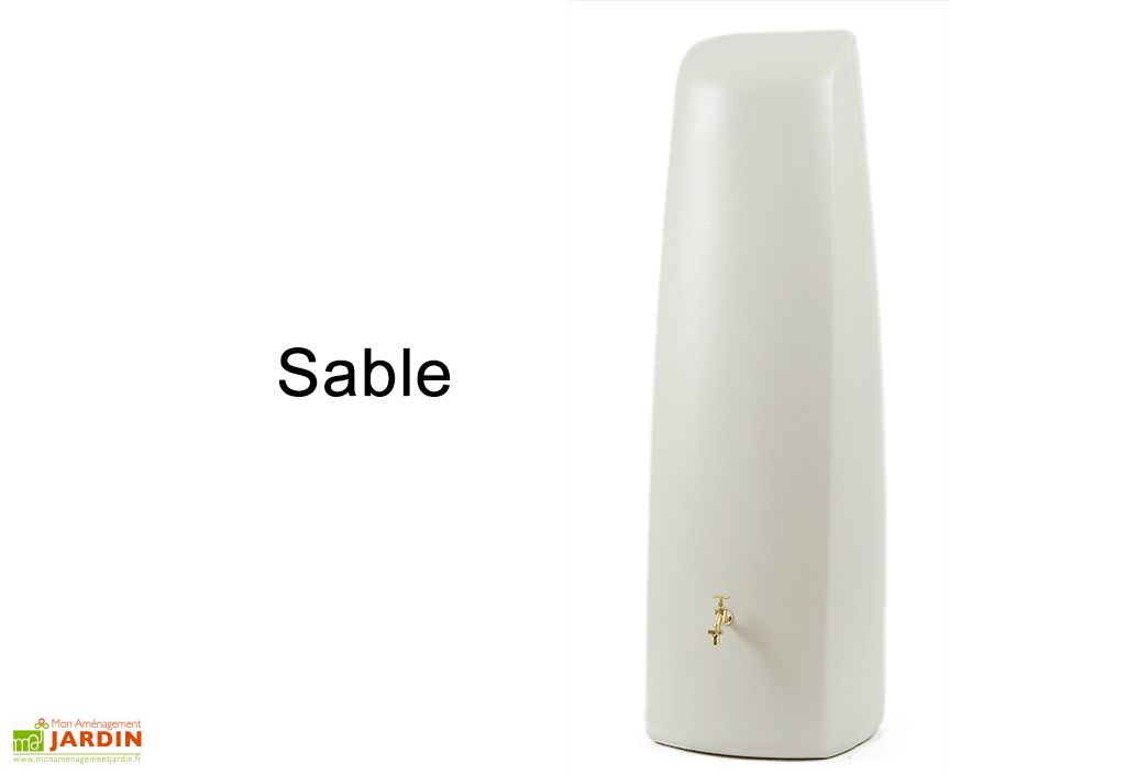 Récupérateur Eau De Pluie Cuve Aérienne élégance 180 Cm 400 L
