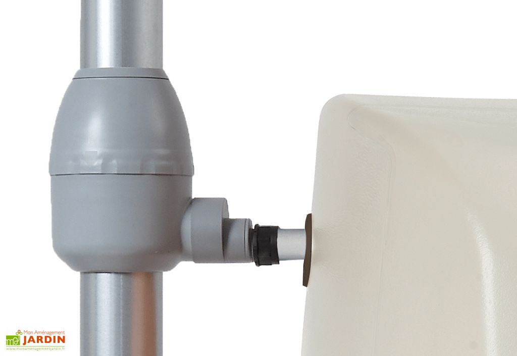Récupérateur Eau De Pluie Cuve Aérienne élégance 180 Cm 400 L