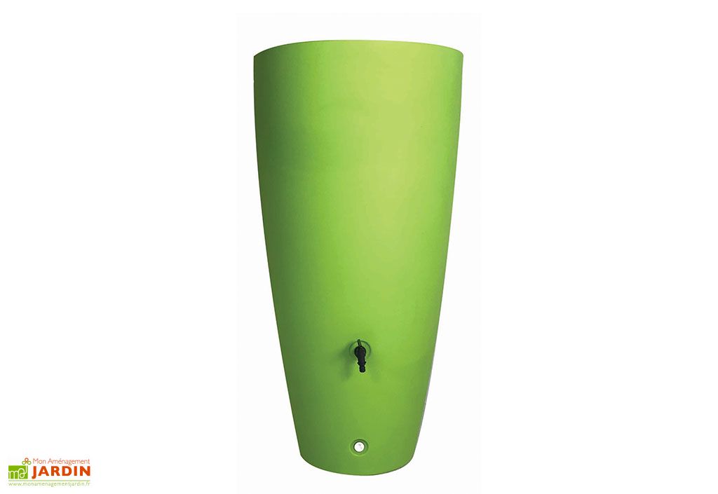 Récupérateur d’Eau de Pluie Pot de Fleur en Polyéthylène 200 L - Plast'Up
