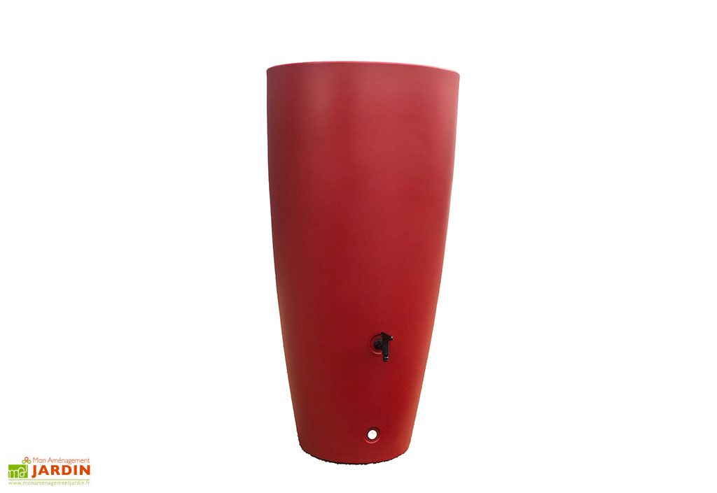 Récupérateur d’Eau de Pluie Pot de Fleur en Polyéthylène 200 L - Plast'Up