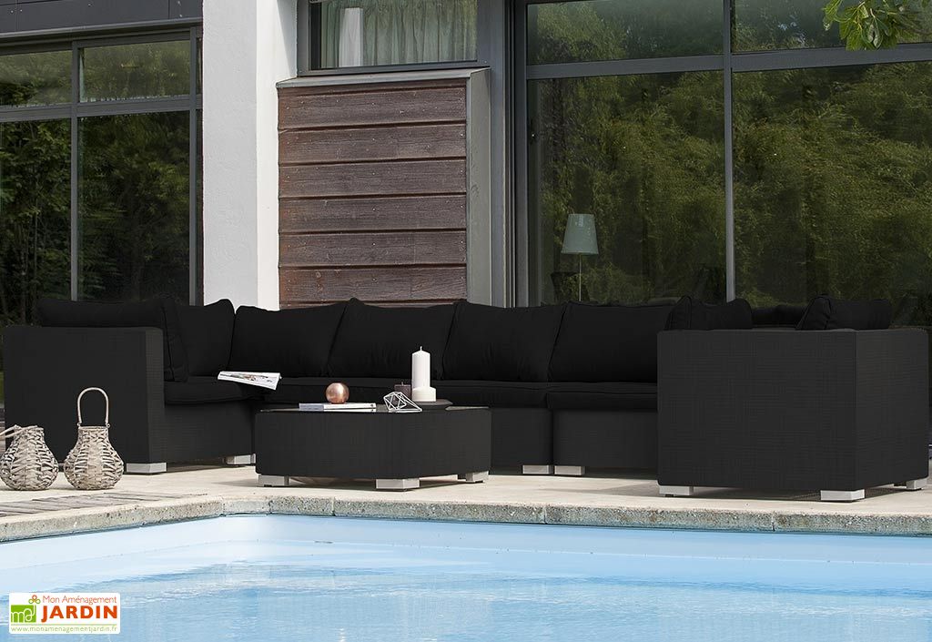 En Athéna Textilène Aluminium Et De Jardin – Gris Salon 6 Places 35jRLq4A