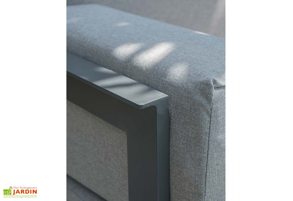 Salon De Jardin En Aluminium Barcelona 1 Canape 2 Fts 1