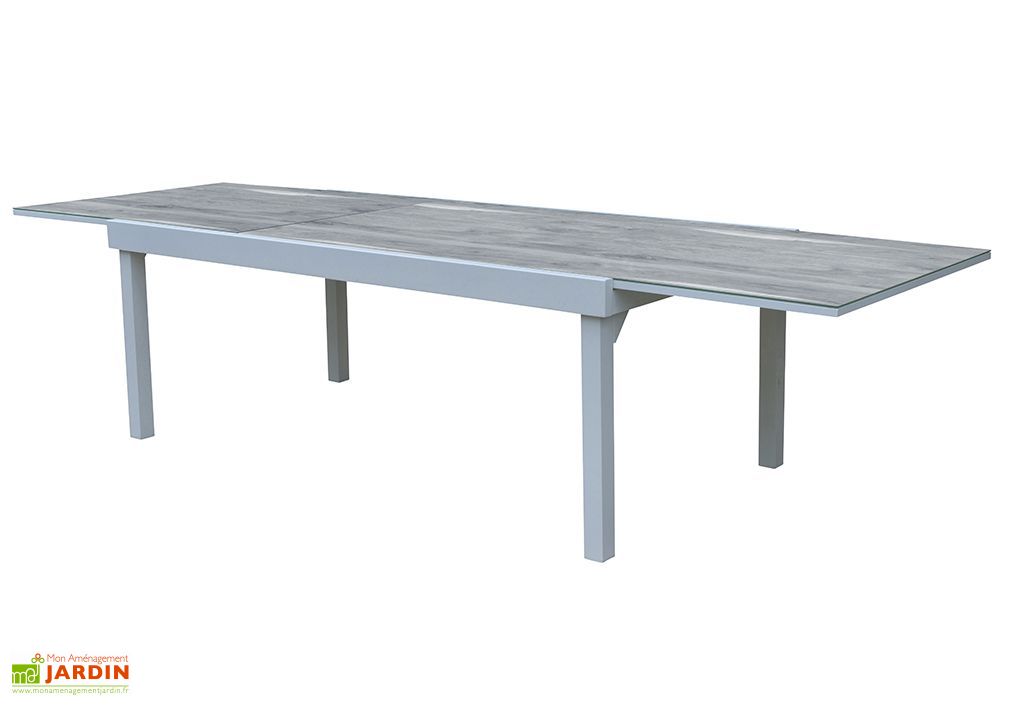 Salon De Jardin Aluminium Table Extensible 200 320 Cm