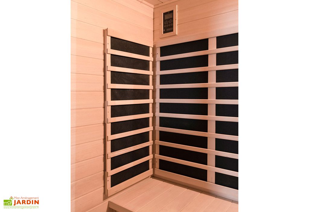 Sauna Infrarouge Exterieur En Bois Dome 3 Places 2400 W Sno