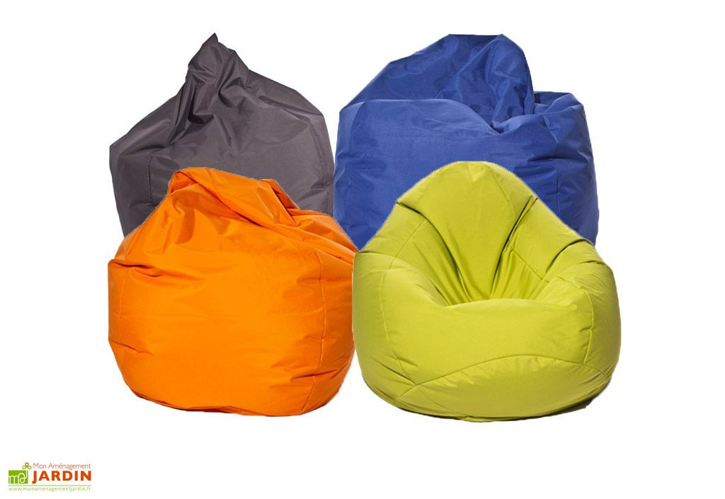 Pouf Géant Coussin Jumbo Bag Scuba Xxl