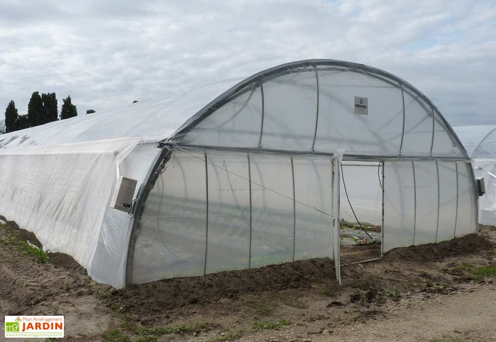 Serre Professionnelle Richel En Acier Et Polyethylene 8 X 10 M Richel Serre Professionnelle Richel En Acier Et Polyethylene 8 X 10 M Richel