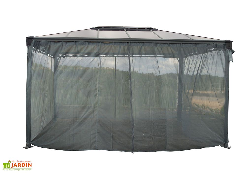 Set De 6 Moustiquaires Pour Tonnelles Martinique 5000 Et Milano