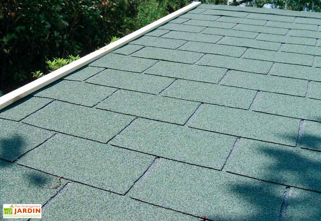 Shingle Vert Pour Abris Jardin Solid Paquet 3m