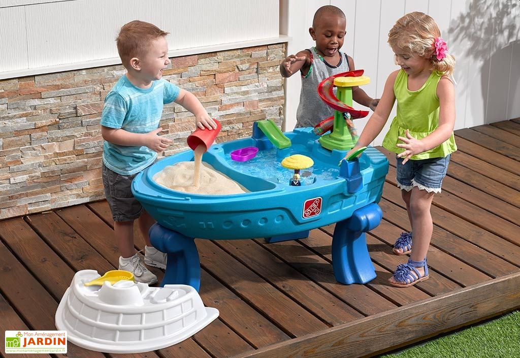 Table De Jeux D Eau Et De Sable Bateau La Croisiere S Amuse Step2