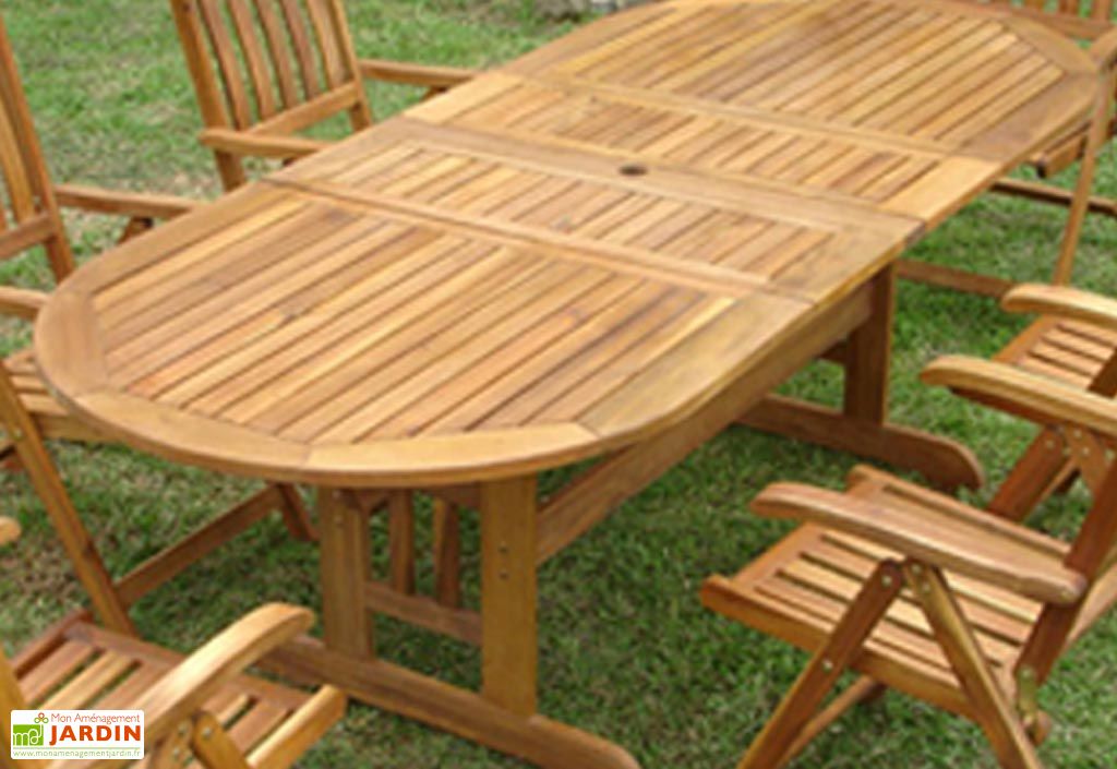 Table acacia jardin Table acacia jardin