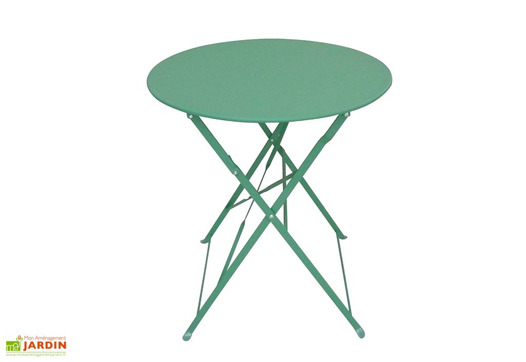 Table De Jardin Métal Ronde