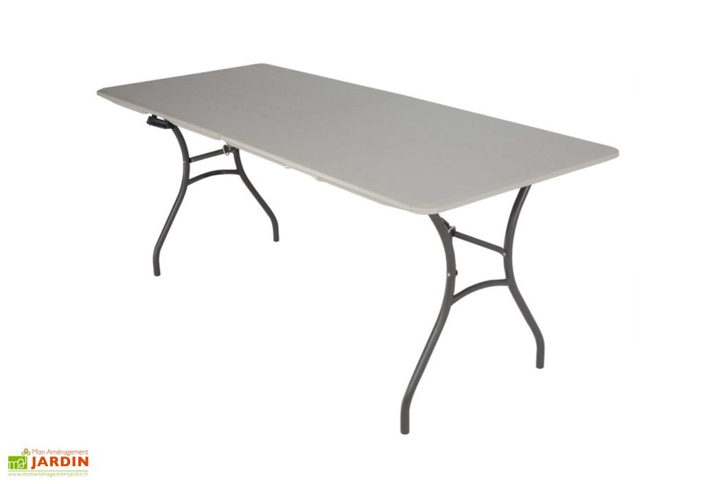 Table Résine Pliante 183x76 - Lot de 20 - Lifetime