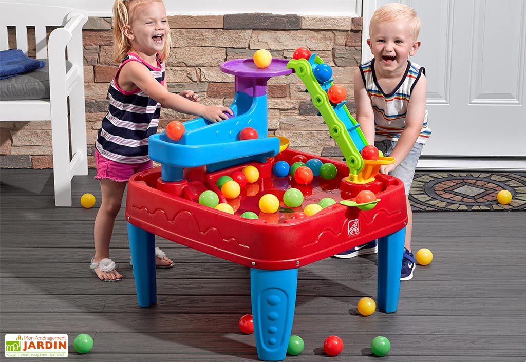 Table De Jeux D Eau Et De Balles En Plastique Discovery Ball Step2