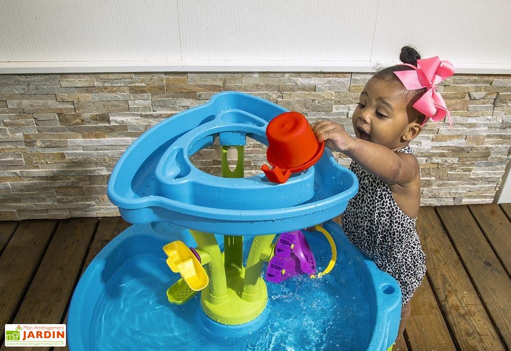Table De Jeux D Eau Douche Splash Tower Step2