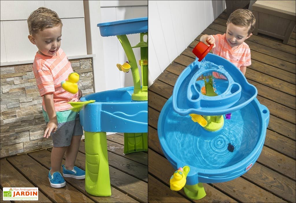 Table De Jeux D Eau Douche Splash Tower Step2