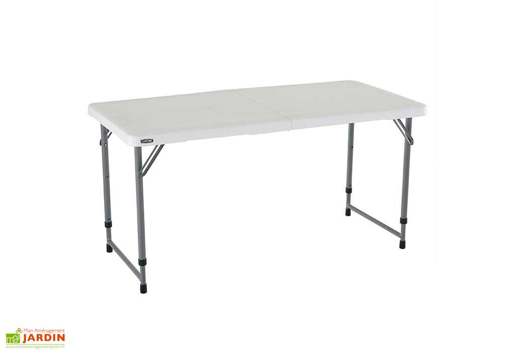 Lot De 10 Tables Pliantes En Resine Lifetime 122x61cm Lifetime