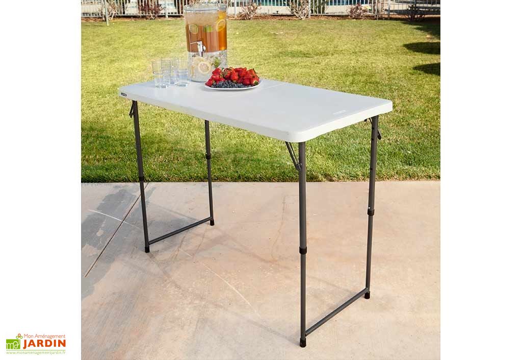 Lot De 10 Tables Pliantes En Resine Lifetime 122x61cm Lifetime