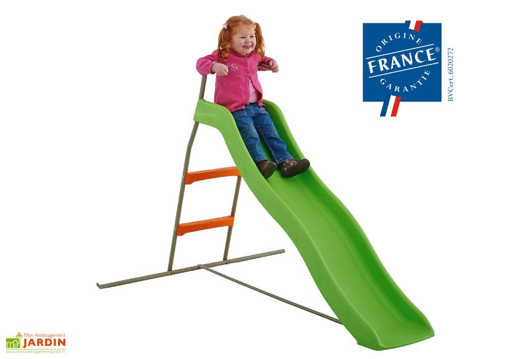 Toboggan Acier Funny 1,73m Trigano