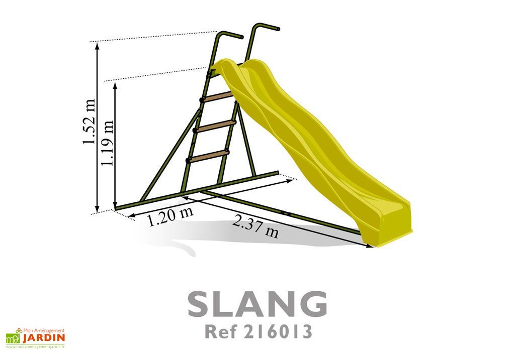Toboggan Acier Slang Nat & Choc