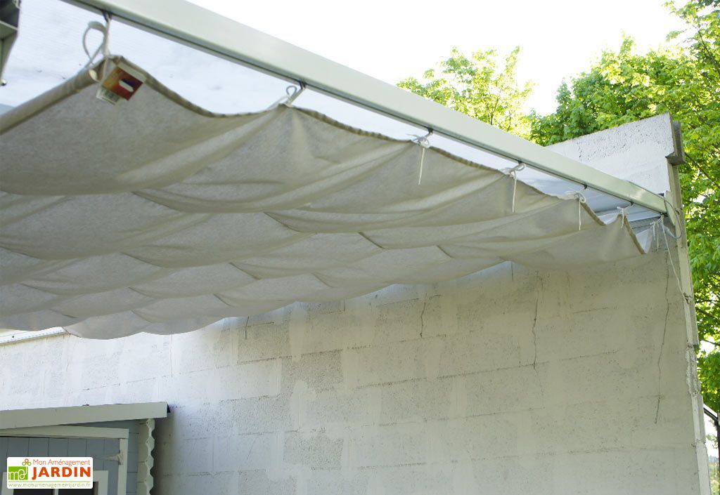 Toile D Ombrage Coulissante Pour Pergola Patio 300x300 Chalet