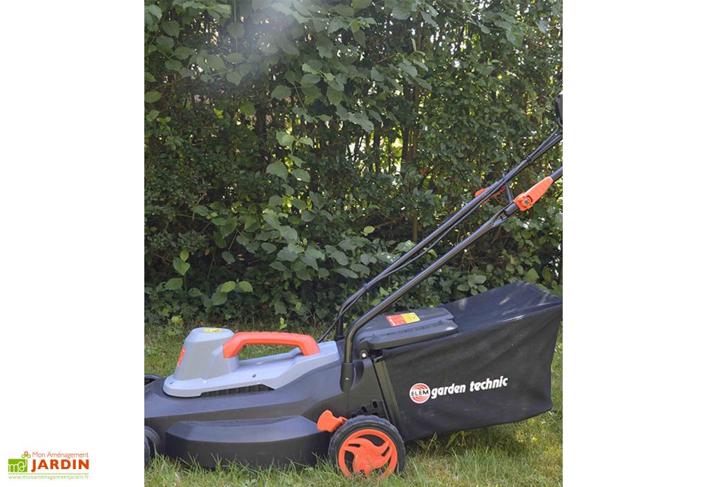 Tondeuse A Gazon Electrique 1800 W 40 Cm Bac Recolteur 40 L Elem Garden Tondeuse A Gazon Electrique 1800 W 40 Cm Bac Recolteur 40 L Elem Garden