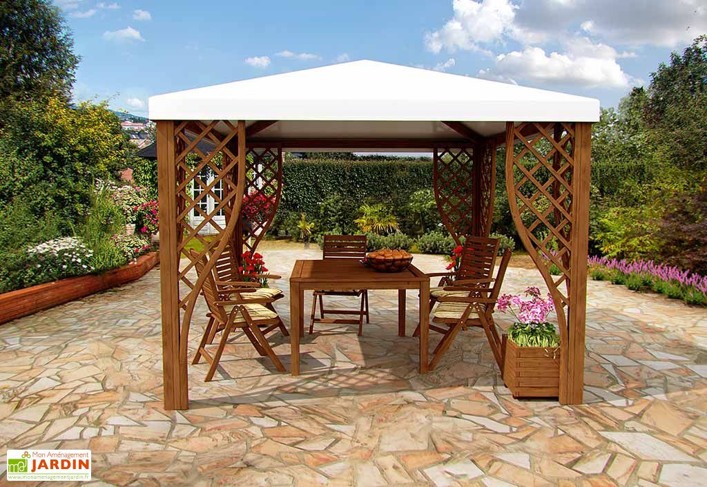 pergola bois 4mx3m